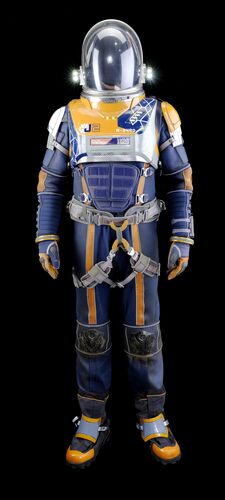 Lot # 96: Lost In Space (2018-2021) - John Robinson (Toby Stephens) Complete Spacesuit Ensemble with Life Support System