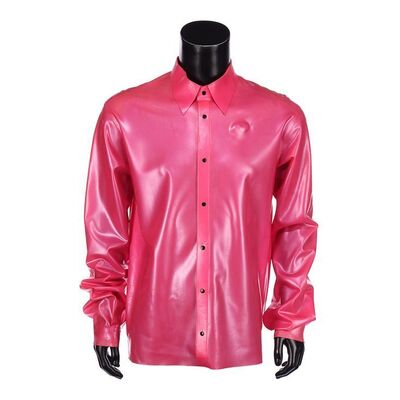 Lot # 6 - PERSONAL ITEMS - Julian Clary's Pink Latex Shirt