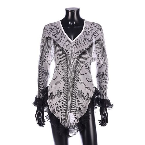 Lot # 20 - PERSONAL ITEMS - Jenny Agutter's Zandra Rhodes Blouse