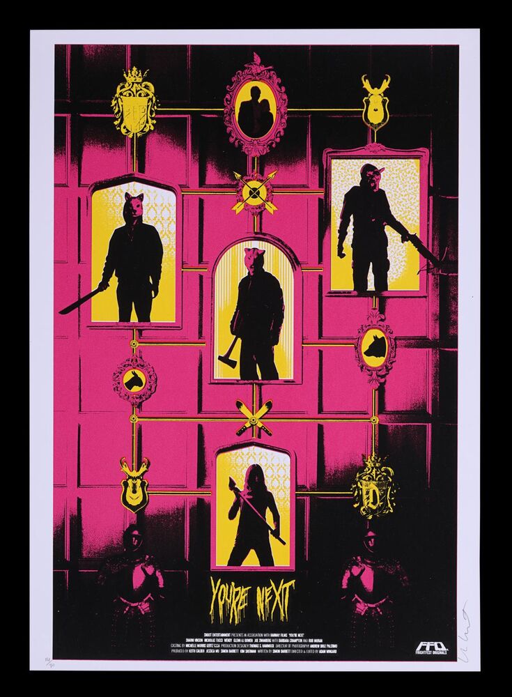 Lule Insect Lot #50 - CREEPSHOW 2 (1987) AND YOU'RE NEXT (2011) - Two Signed and ...