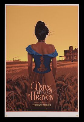 Lot #52 - DAYS OF HEAVEN (1978) - Hand-Numbered Limited Edition Mondo Print by Laurent Durieux, 2016