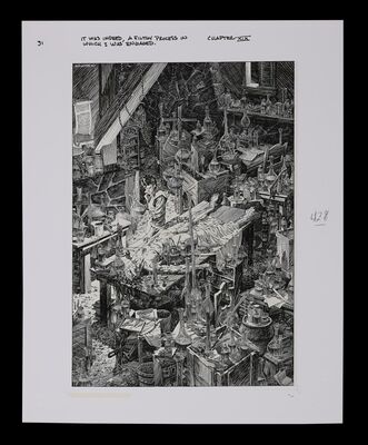 Lot #73 - FRANKENSTEIN (1931) - Hand-numbered and Embossed Limited Edition Print by Bernie Wrightson, 2020