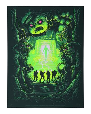 Lot #81 - GHOSTBUSTERS (1984) - Signed and Hand-Numbered Limited Edition Regular Print by Dan Mumford, 2014