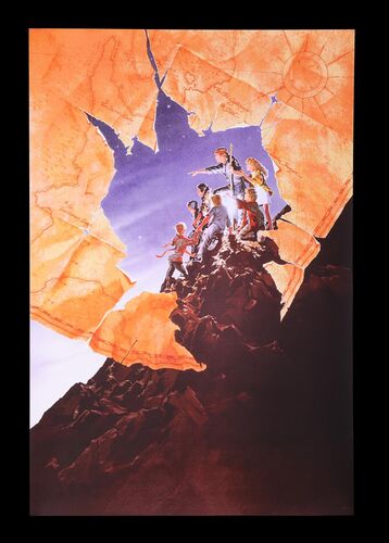 Lot #87 - THE GOONIES (1985) - Bottleneck Gallery Art Style Print, by John Alvin, 2021
