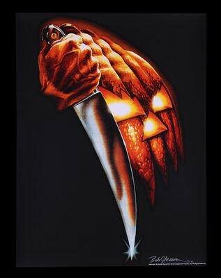 Lot #94 - HALLOWEEN (1978) - Signed and Hand-Numbered Bottleneck Gallery Print by Bob Gleason, 2018