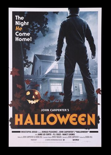 Lot #100 - HALLOWEEN (1978) - Hand-Numbered and Signed Vice Press Limited Edition Regular Print by Matt Ferguson, 2021