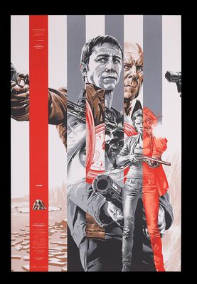 Lot #134 - LOOPER (2012) - Hand-Numbered Limited Edition Artist Proof Mondo Print by Martin Ansin, 2012