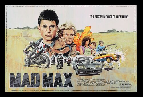 Lot #138 - MAD MAX (1979) - Hand-Numbered Limited Edition Private Commission Print by Paul Mann, 2021