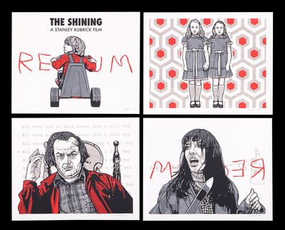 Lot #170 - THE SHINING (1980) - Four Signed and Hand-Numbered Hero Complex Gallery Prints by New Flesh, 2021