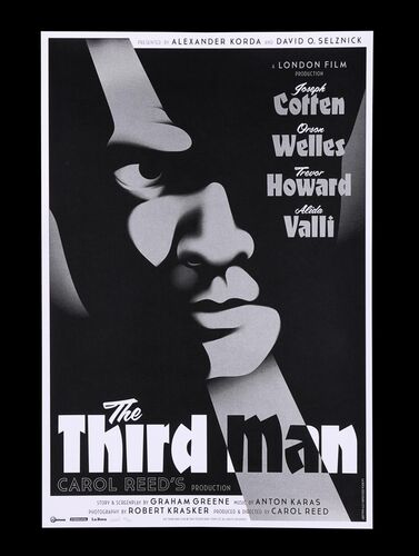 Lot #187 - THE THIRD MAN (1949) - Signed and Hand-Numbered Limited Edition Variant Print by La Boca, 2013