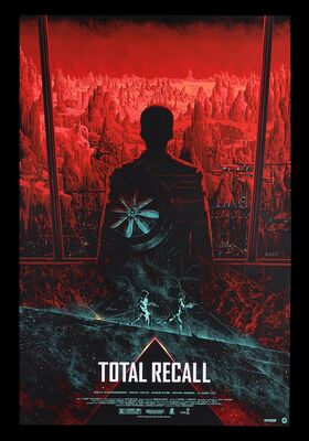 Lot #198 - TOTAL RECALL (1990) - Hand-Numbered Limited Edition Nautilus Art Variant Print by Kilian Eng, 2021