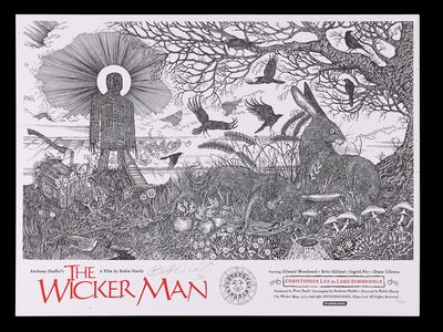 Lot #204 - THE WICKER MAN (1973) - Britt Ekland Autographed Limited Edition Print by Sin Eater, 2018