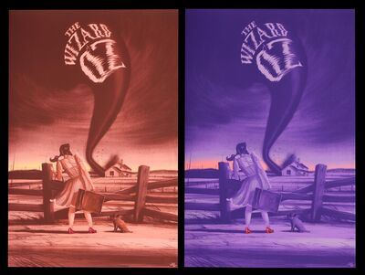 Lot #207 - THE WIZARD OF OZ (1939) - Two Hand-Numbered Limited Edition Mondo Regular and Variant Edition Prints by Paul Blowe, 2020