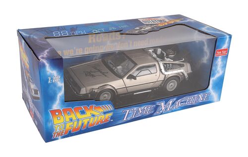 Lot #235 - BACK TO THE FUTURE (1985) - Christopher Lloyd Autographed DeLorean Model Car