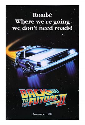 Lot #240 - BACK TO THE FUTURE PART II (1989) - Wallen Green Direct Marketing Poster, 1989