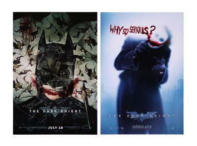 Lot #244 - BATMAN: THE DARK KNIGHT (2008) - Two US Advance One-Sheets, 2008