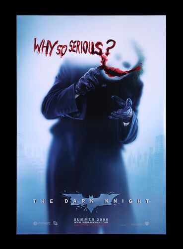 Lot #245 - BATMAN: THE DARK KNIGHT (2008) - US One-Sheet - Advance, 2008