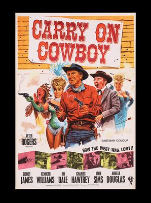 Lot #264 - CARRY ON COWBOY (1965) - British One-Sheet, 1965
