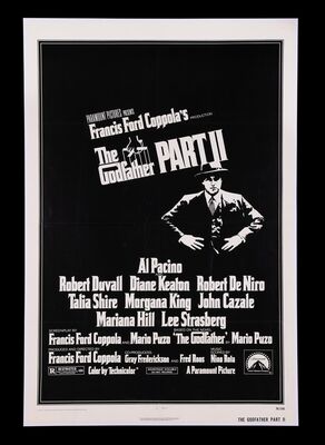 Lot #309 - THE GODFATHER PART II (1974) - US One-Sheet, 1974