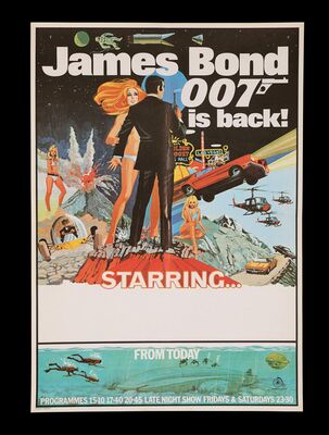 Lot #374 - JAMES BOND POSTER, 1970S - "Novelty" Poster, 1970s