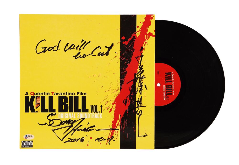 Lot #393 - KILL BILL: VOL 1 (2003) - Sonny Chiba Autographed
