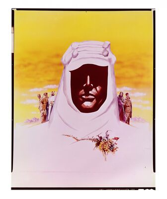 Lot #402 - LAWRENCE OF ARABIA (1962) - One-Sheet Artwork Transparency