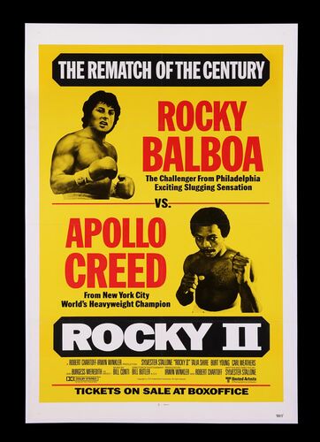 Lot #444 - ROCKY II (1979) - US One-Sheet, 1979