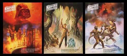 Lot #504 - STAR WARS: EP V - THE EMPIRE STRIKES BACK (1980) - Set of Three Promotional Posters Issued by Coca Cola, 1980