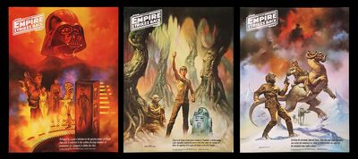 Lot #504 - STAR WARS: EP V - THE EMPIRE STRIKES BACK (1980) - Set of Three Promotional Posters Issued by Coca Cola, 1980
