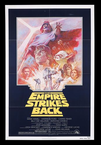 Lot #508 - STAR WARS: EP V - THE EMPIRE STRIKES BACK (1980) - US One-Sheet, 1981