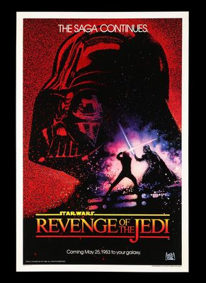 Lot #523 - STAR WARS: EP VI - RETURN OF THE JEDI (1983) - US One-Sheet (Dated Teaser), 1980