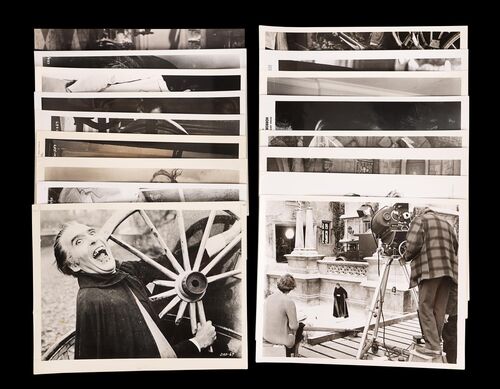 Lot #551 - VARIOUS HAMMER HORROR PRODUCTIONS - Collection of Black-and-white Stills and US Herald, 1956/1973