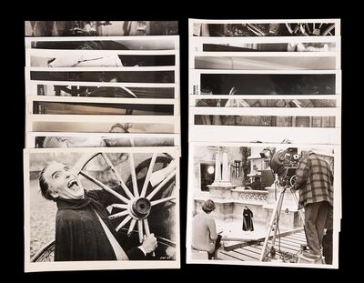 Lot #551 - VARIOUS HAMMER HORROR PRODUCTIONS - Collection of Black-and-white Stills and US Herald, 1956/1973