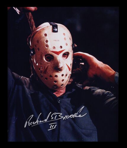 Lot #302 - FRIDAY THE 13TH PART 3 (1982) - Colour Photograph Autographed Richard Brooker III