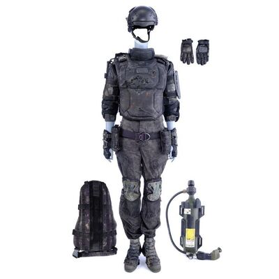Lot # 16: Female Future War Commander Costume with Soldier Dog Vest Accessory
