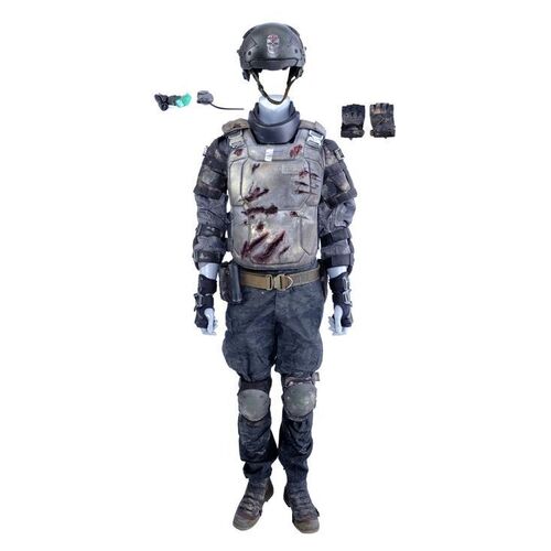 Lot # 19: Male Future War Soldier Costume