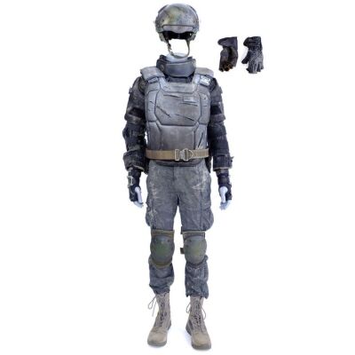 Lot # 38: Male Future War Soldier Costume
