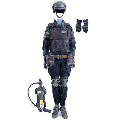 Lot # 40: Female Future War Soldier Costume