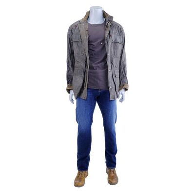 Lot # 54: T-800's Battle with the Rev-9 Distressed Costume