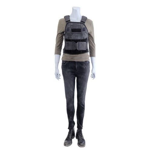 Lot # 55: Sarah Connor's Escape from Rev-9 Stunt Costume