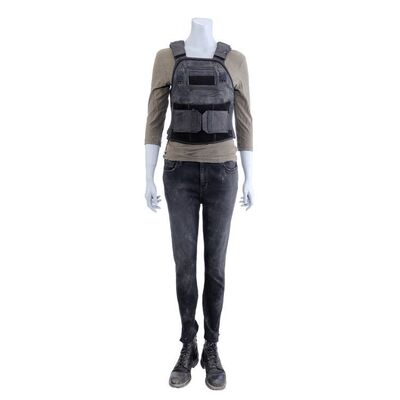 Lot # 55: Sarah Connor's Escape from Rev-9 Stunt Costume