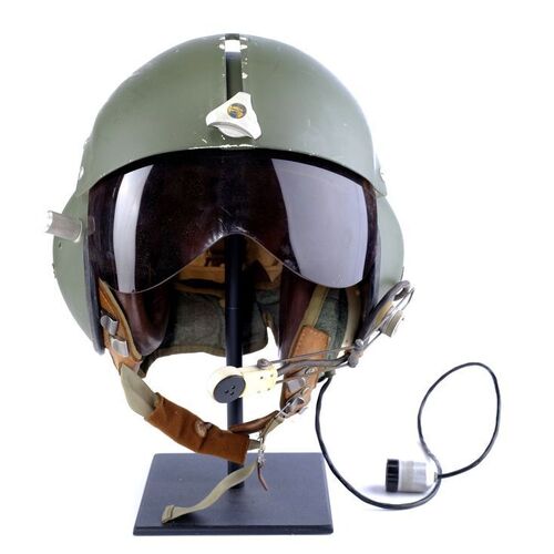 Lot # 59: Vintage Pilot Helmet