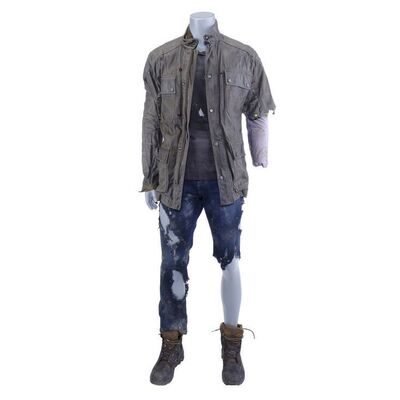 Lot # 63: T-800's Final Fight Distressed Costume