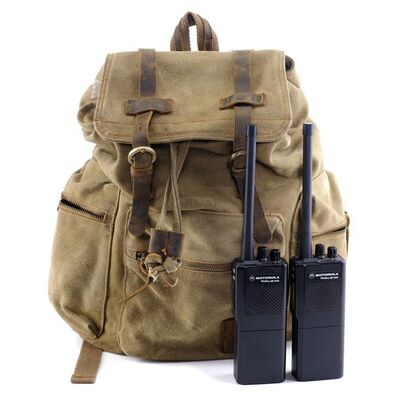 Lot # 65: Sarah Connor's Bag and Walkie-Talkies