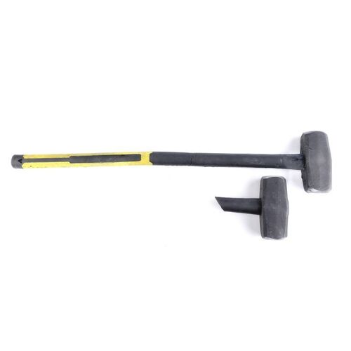 Lot # 84: Grace's Full Stunt Sledgehammer and Stunt Head Piece