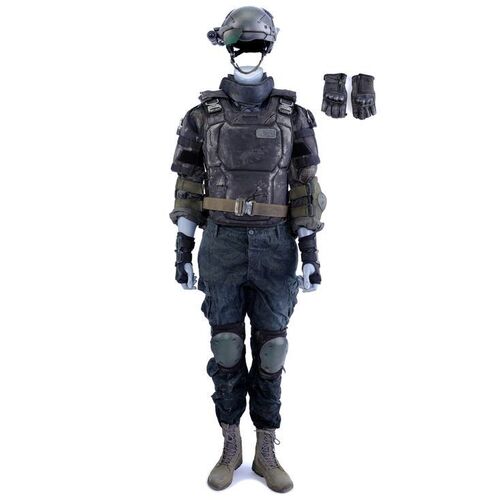 Lot # 85: Male Future War Soldier Costume