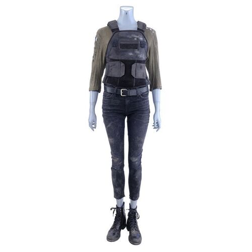 Lot # 107: Sarah Connor's Final Fight Hero Costume with Flak Vest