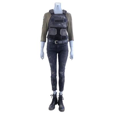 Lot # 107: Sarah Connor's Final Fight Hero Costume with Flak Vest