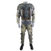 Lot # 12: Aliens (1986) - Pvt. Frost's (Ricco Ross) Photo-Matched U.S. Colonial Marines Armor Costume and Corporal Dietrich's (Cynthia Dale Scott) USCM Ab Armor