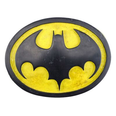 Lot # 52: Batman (1989) - Batman's (Michael Keaton) Chest Emblem Display